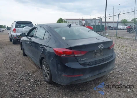 2018 Hyundai Elantra Sel z USA, uszkodzony, nr VIN 5NPD84LFXJH259150